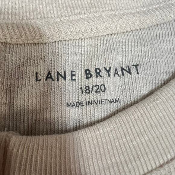 Lane Bryant Tan Blouse Shirt size 18/20 NWT - Picture 5 of 5